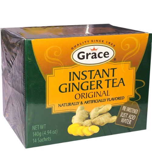 Grace Instant Ginger Tea 4.9 oz 14 Tea Bags